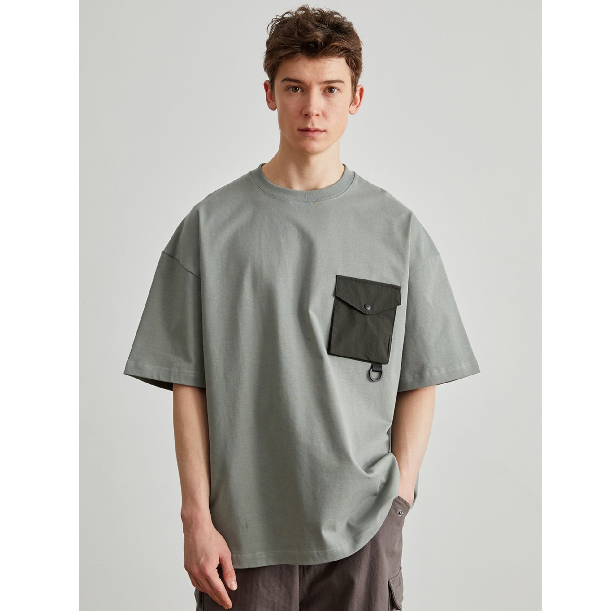 Flap Pocket Heavy Weight T-shirt NA002