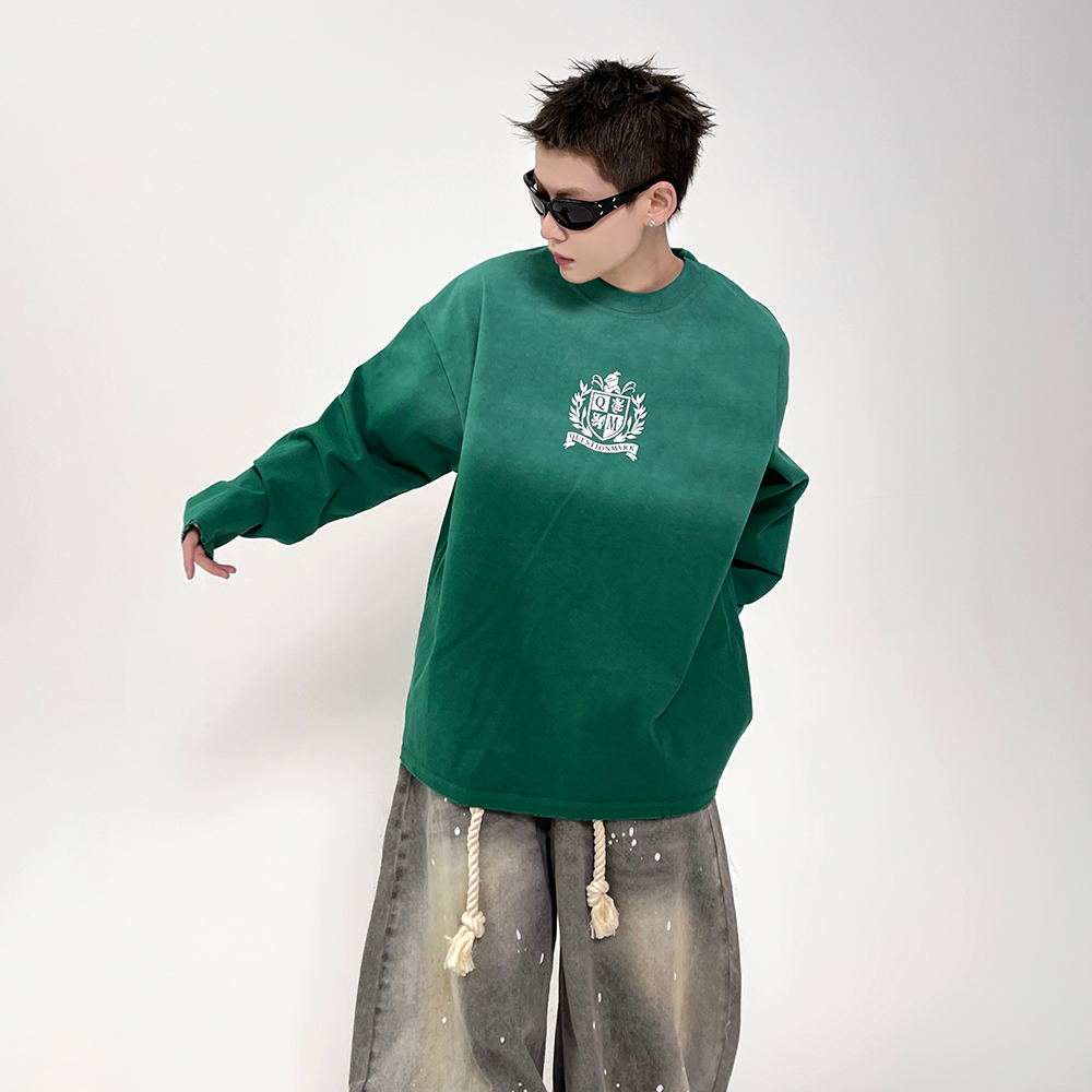 Gradient Wash Printed T-Shirt EAT081