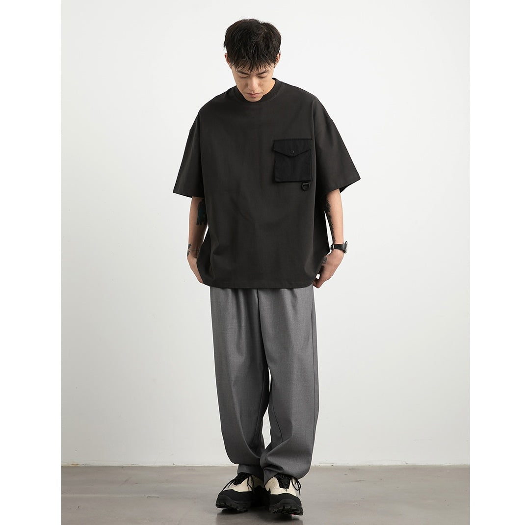 Flap Pocket Heavy Weight T-shirt NA002