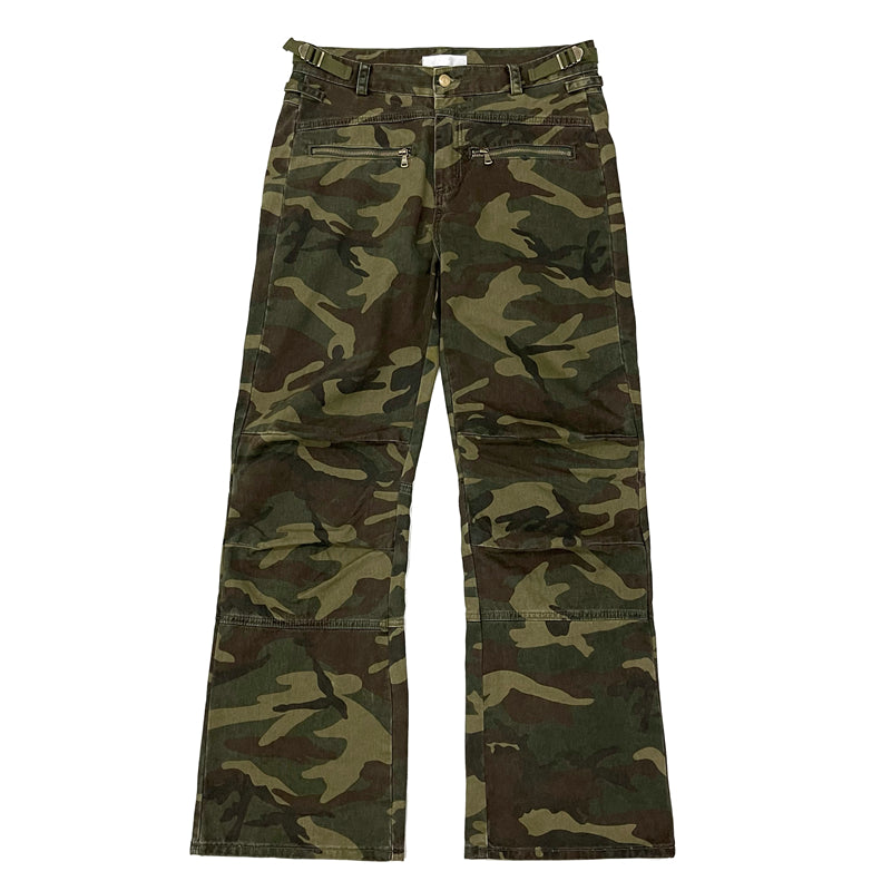 Street Loose Straight Camouflage Pants FT8004