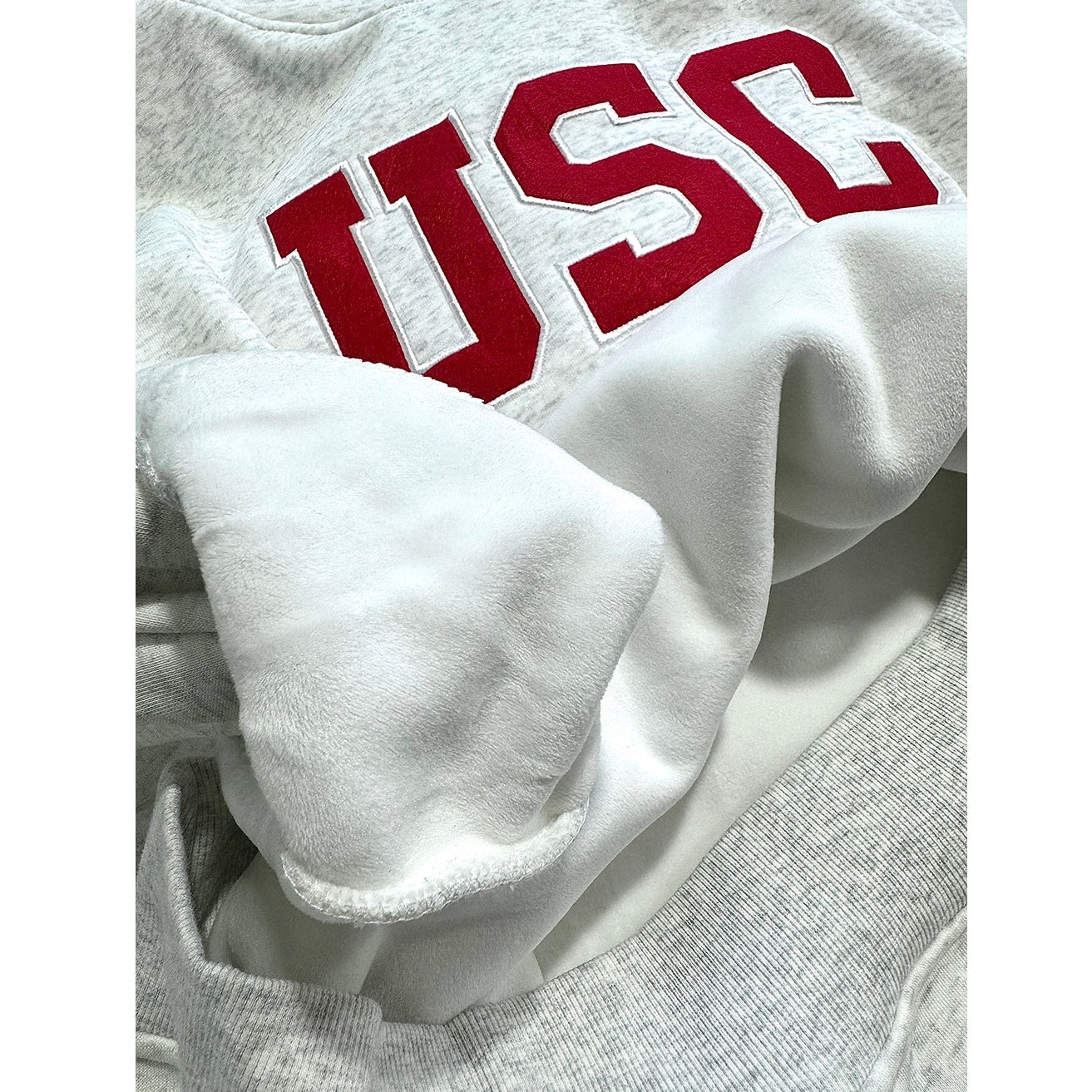 College Style Letter Embroidery Hoodie EAT042