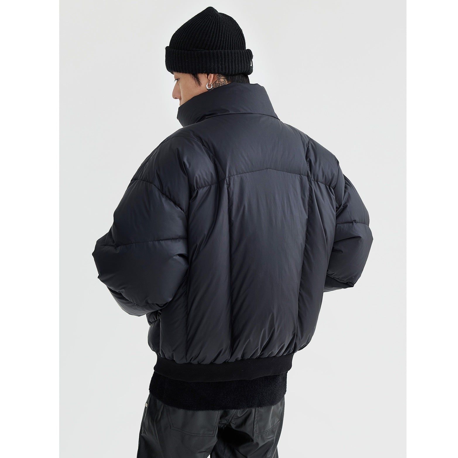 Geometry Stitch High Neck Down Jacket MB7255