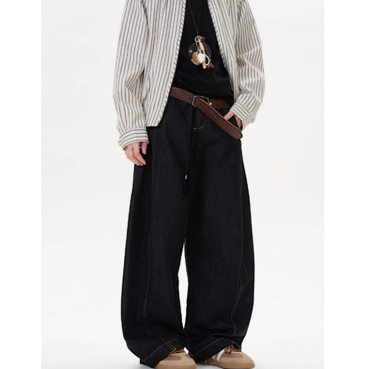 Wide-Leg Curve Jeans MD7003