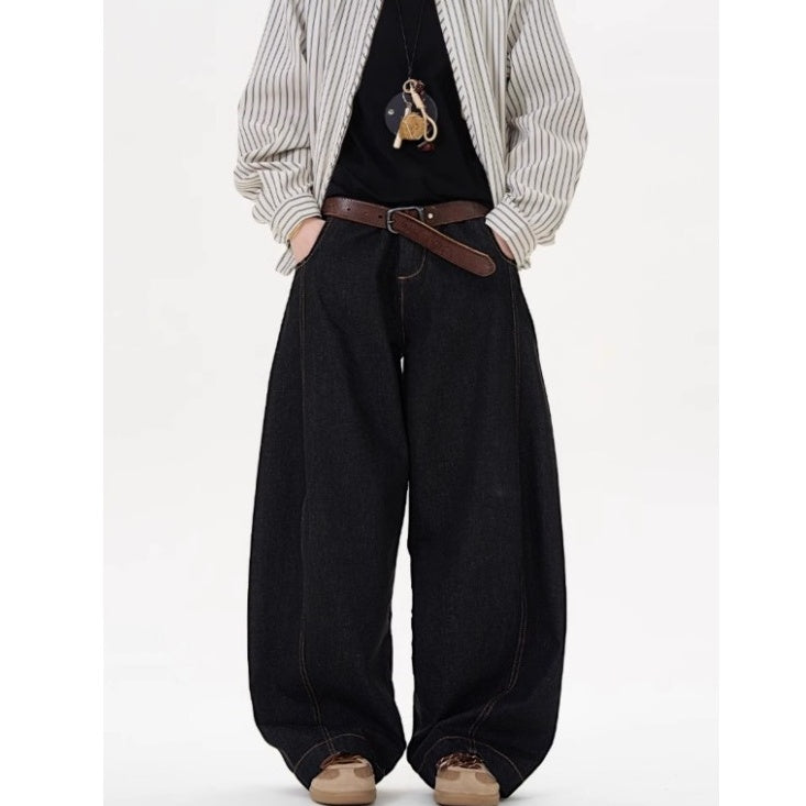 Wide-Leg Curve Jeans MD7003