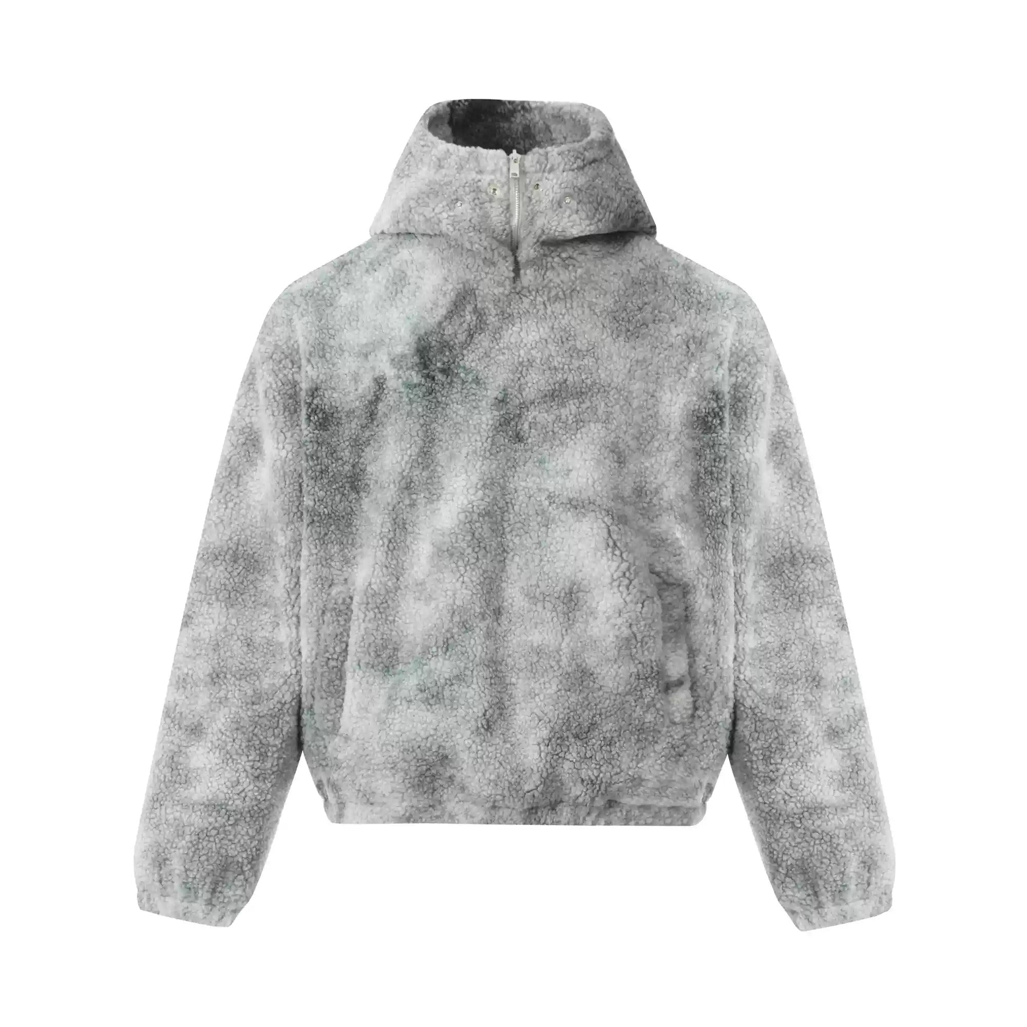 Tie-dye Fleece Half-zip Hoodie MB7209