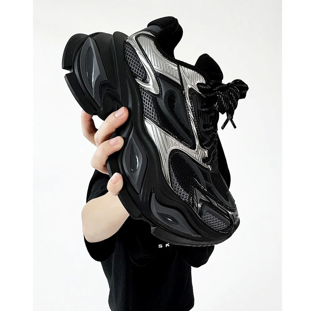 Thick-Sole Heightening Cat's Eye Sneaker MB7372