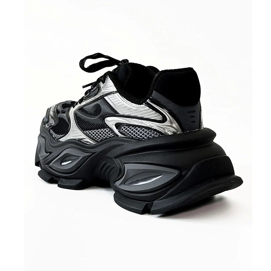 Thick-Sole Heightening Cat's Eye Sneaker MB7372
