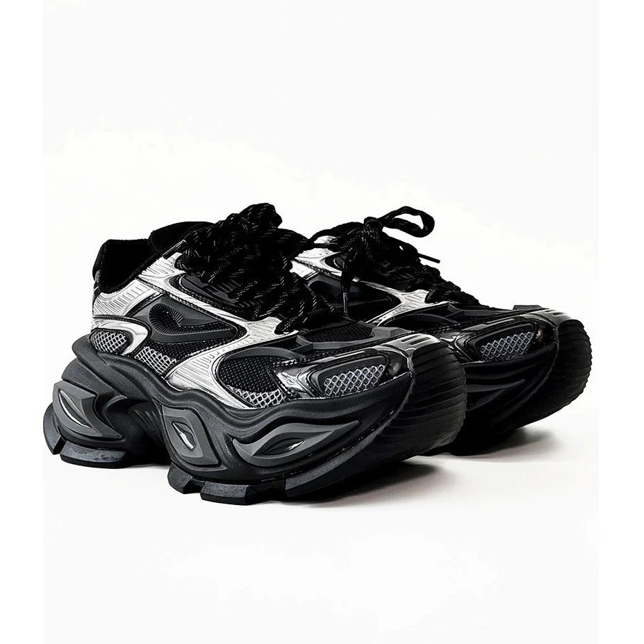 Thick-Sole Heightening Cat's Eye Sneaker MB7372