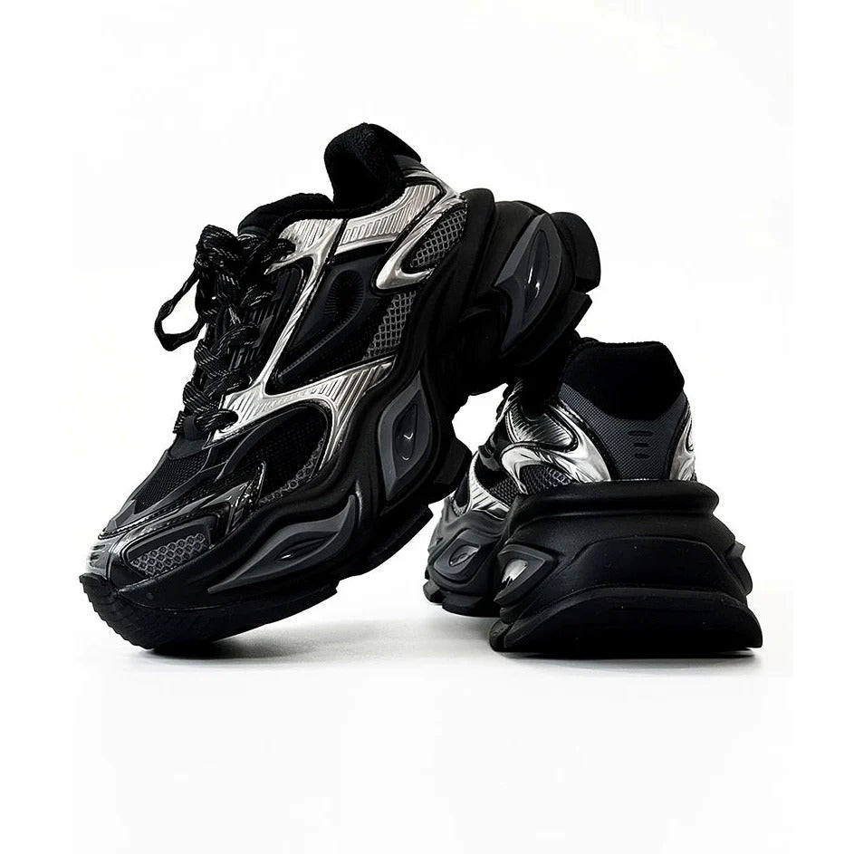 Thick-Sole Heightening Cat's Eye Sneaker MB7372
