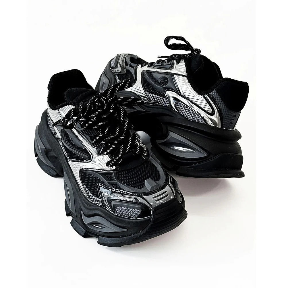 Thick-Sole Heightening Cat's Eye Sneaker MB7372
