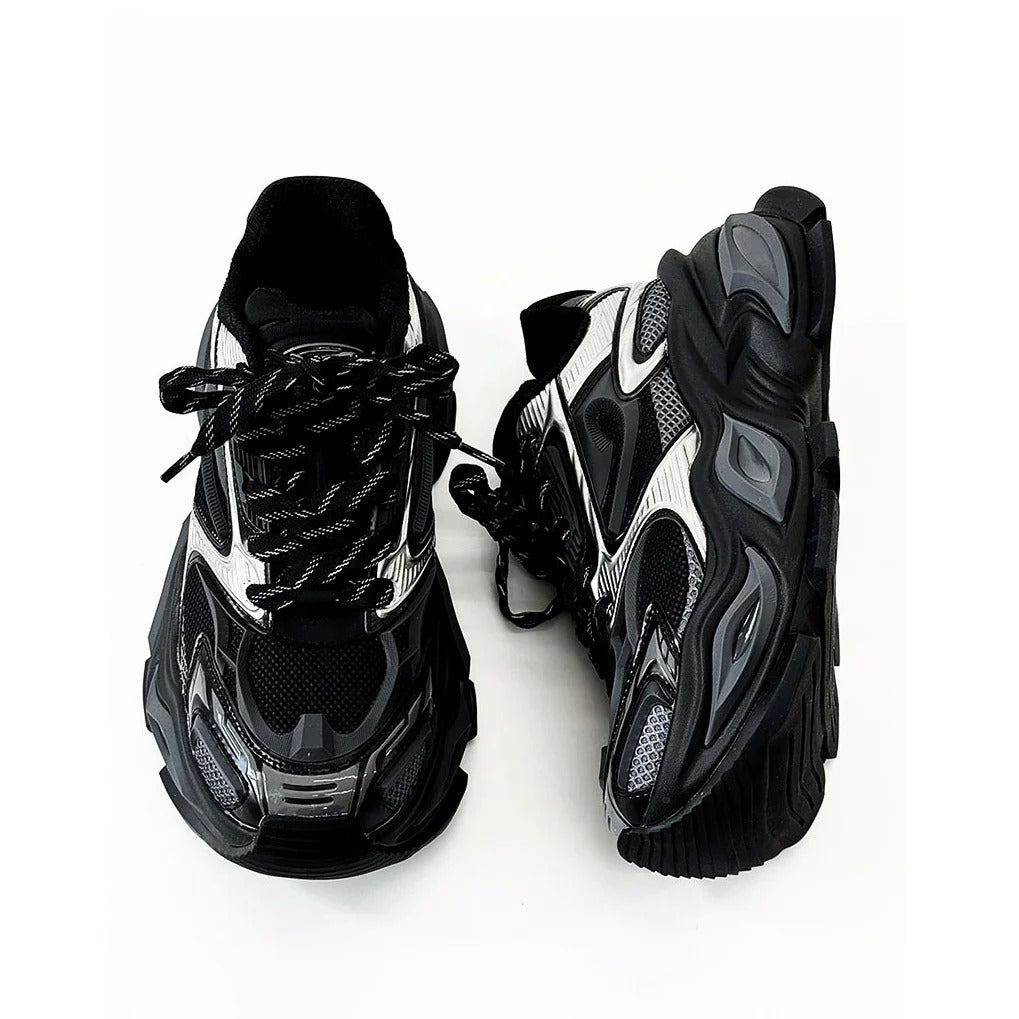 Thick-Sole Heightening Cat's Eye Sneaker MB7372