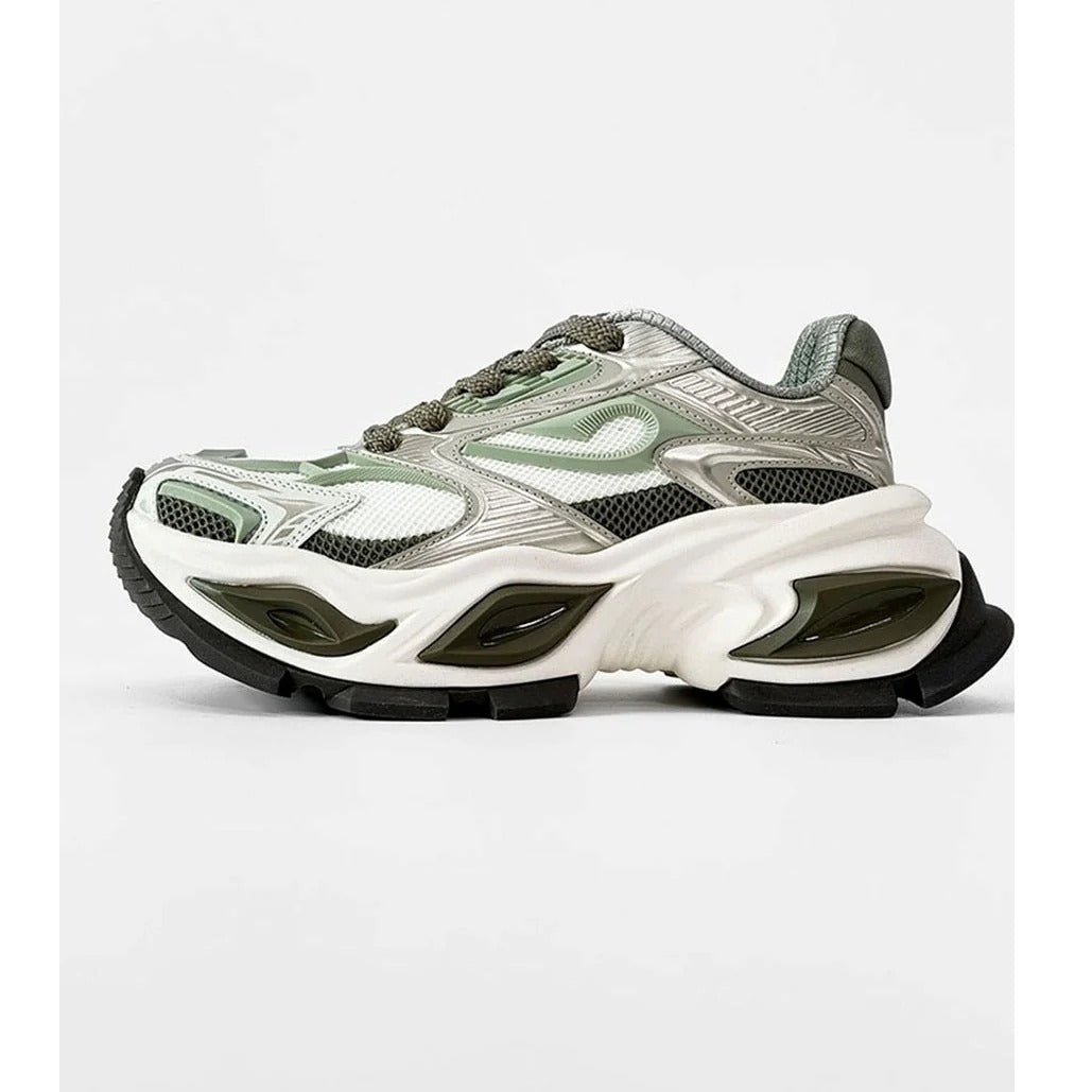 Thick-Sole Heightening Cat's Eye Sneaker MB7372