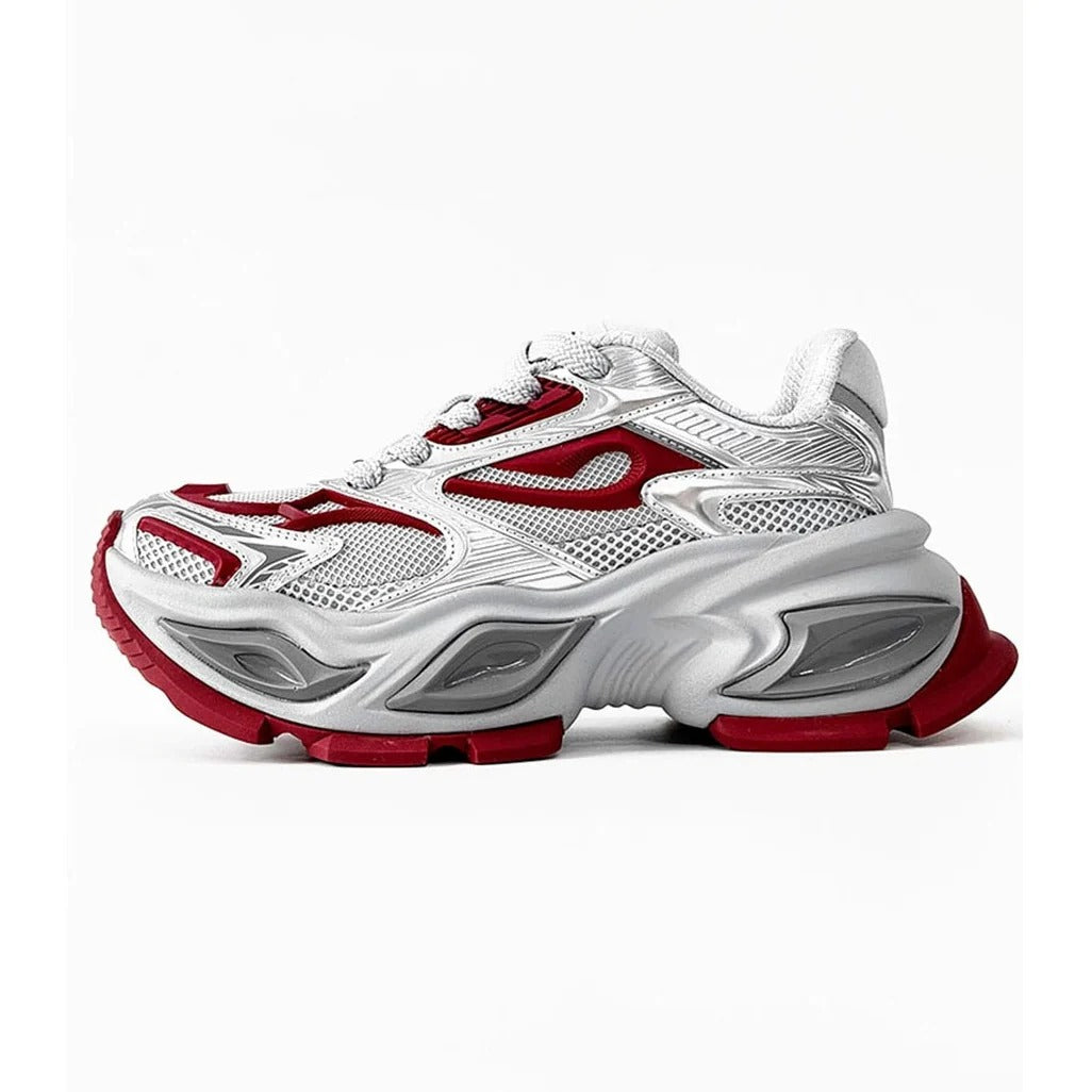Thick-Sole Heightening Cat's Eye Sneaker MB7372