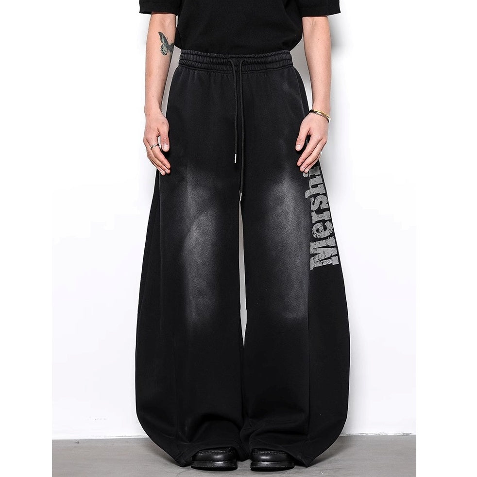Vintage Loose Slouchy Washed Scimitar Pants BL1002
