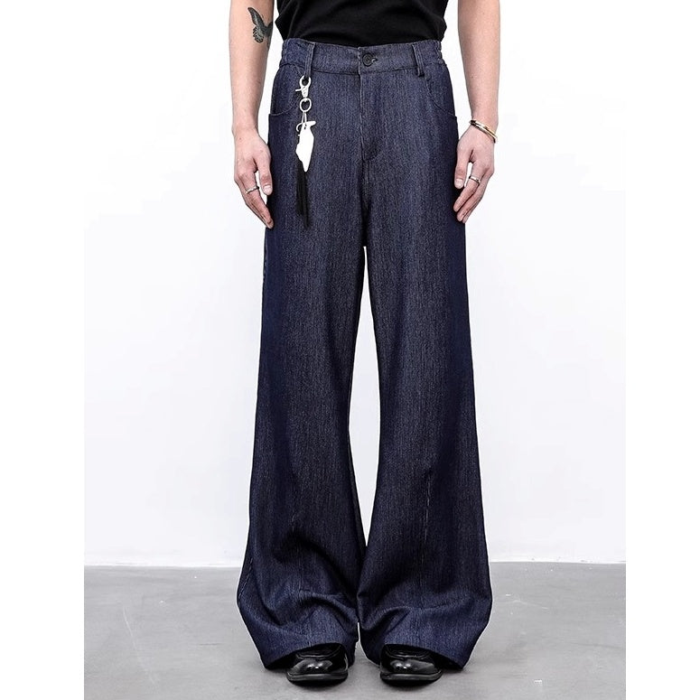 Loose Fit Straight Slacks Jeans BL1015
