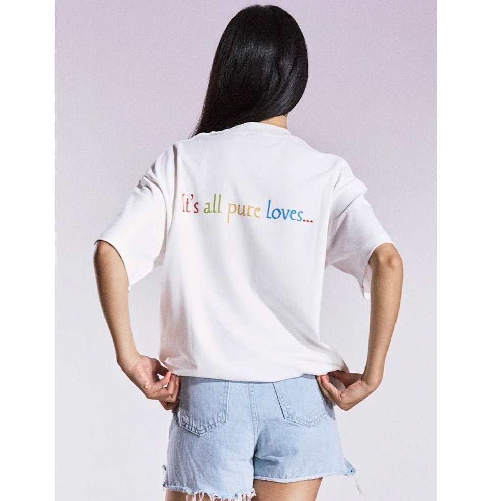 Swan Print T-shirt MB7360