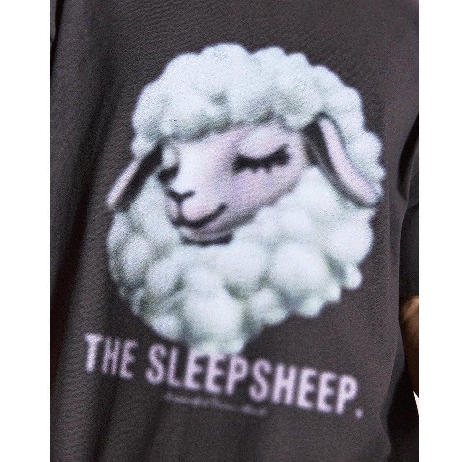 Cartoon Sheep Print T-shirts MB7366