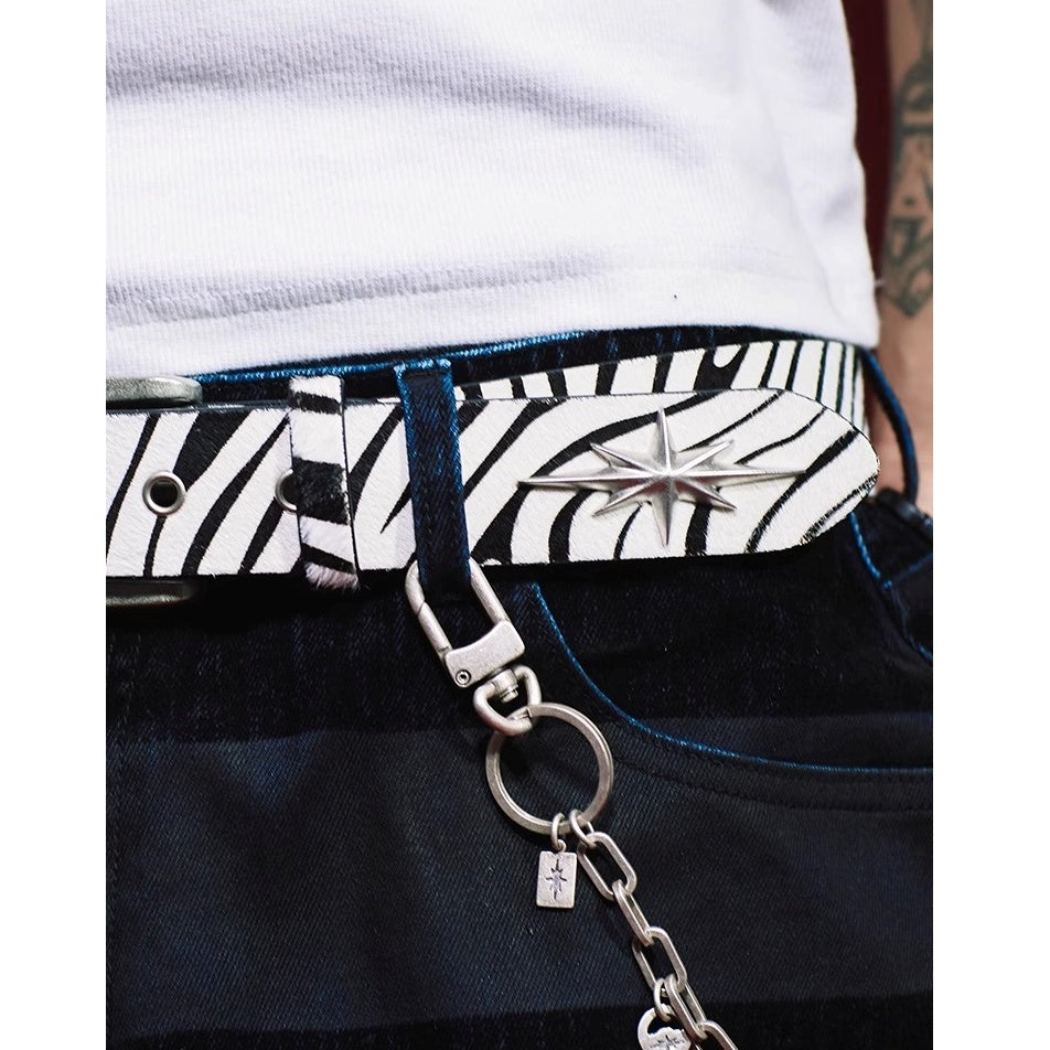 Metal Eight-pointed Star Belt MB7355