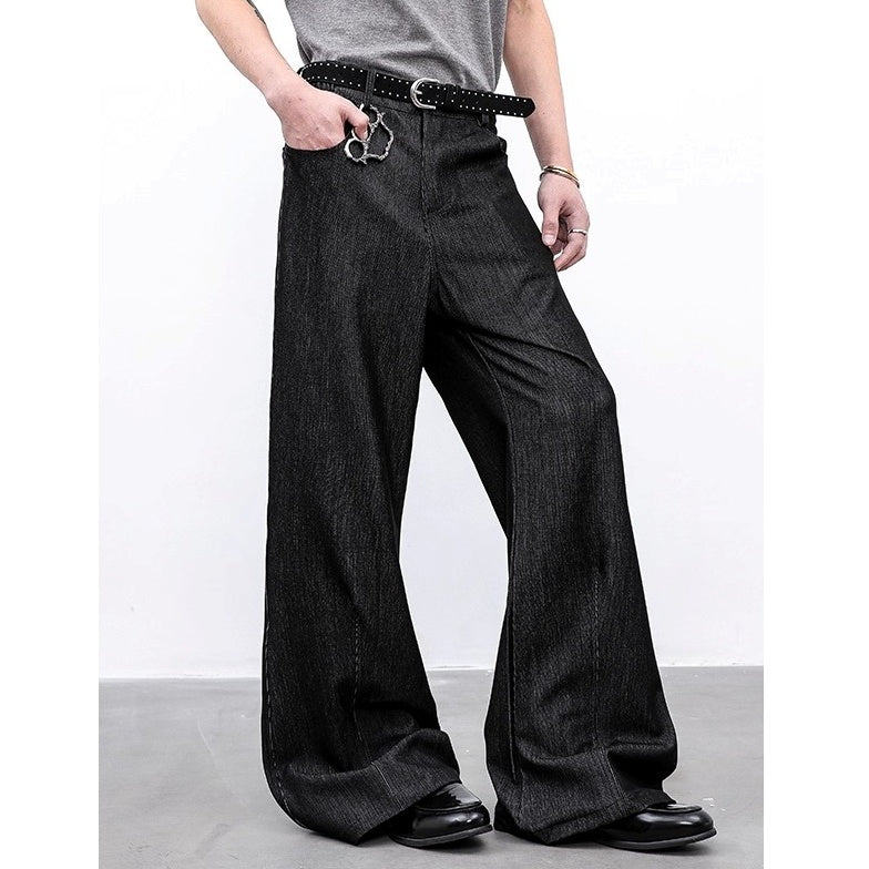 Loose Fit Straight Slacks Jeans BL1015