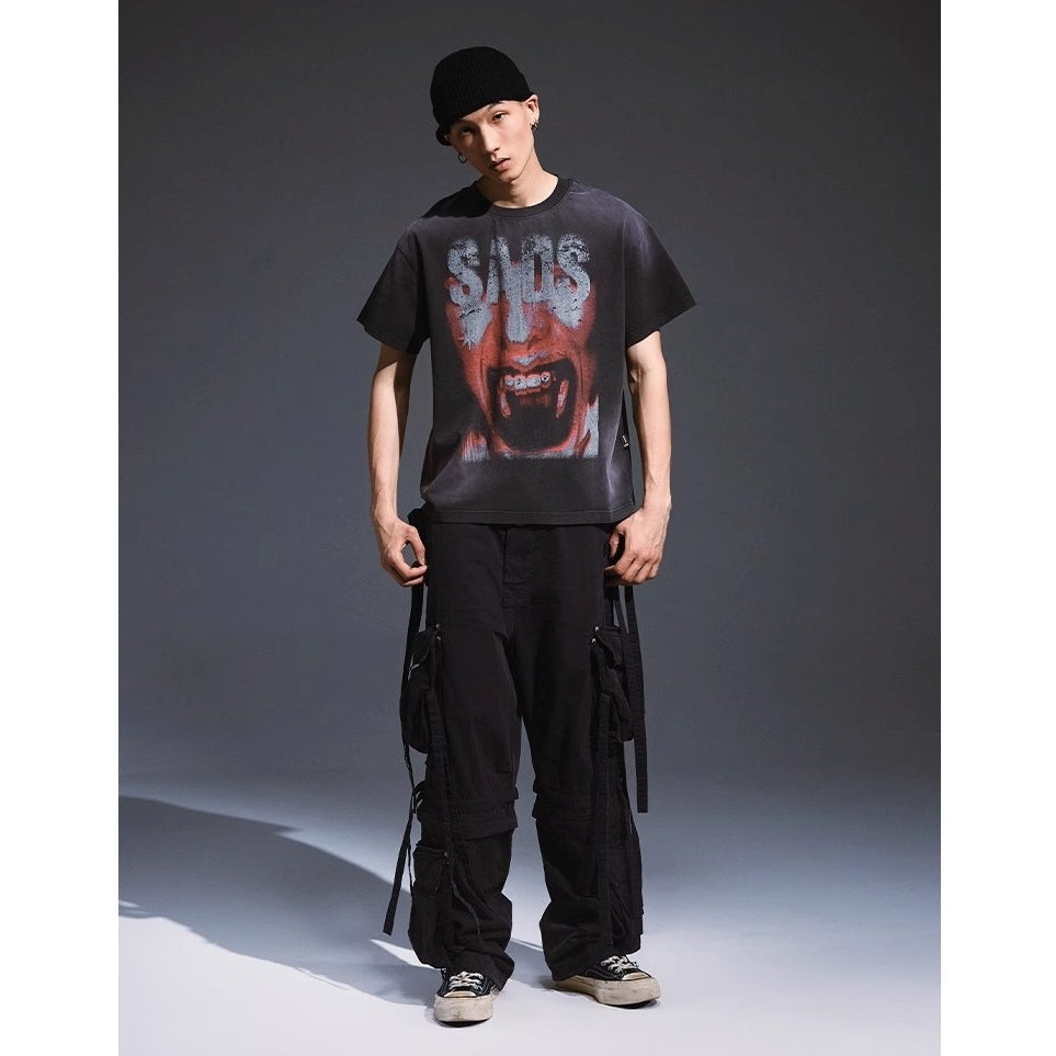 Street Print T-shirt MB7354