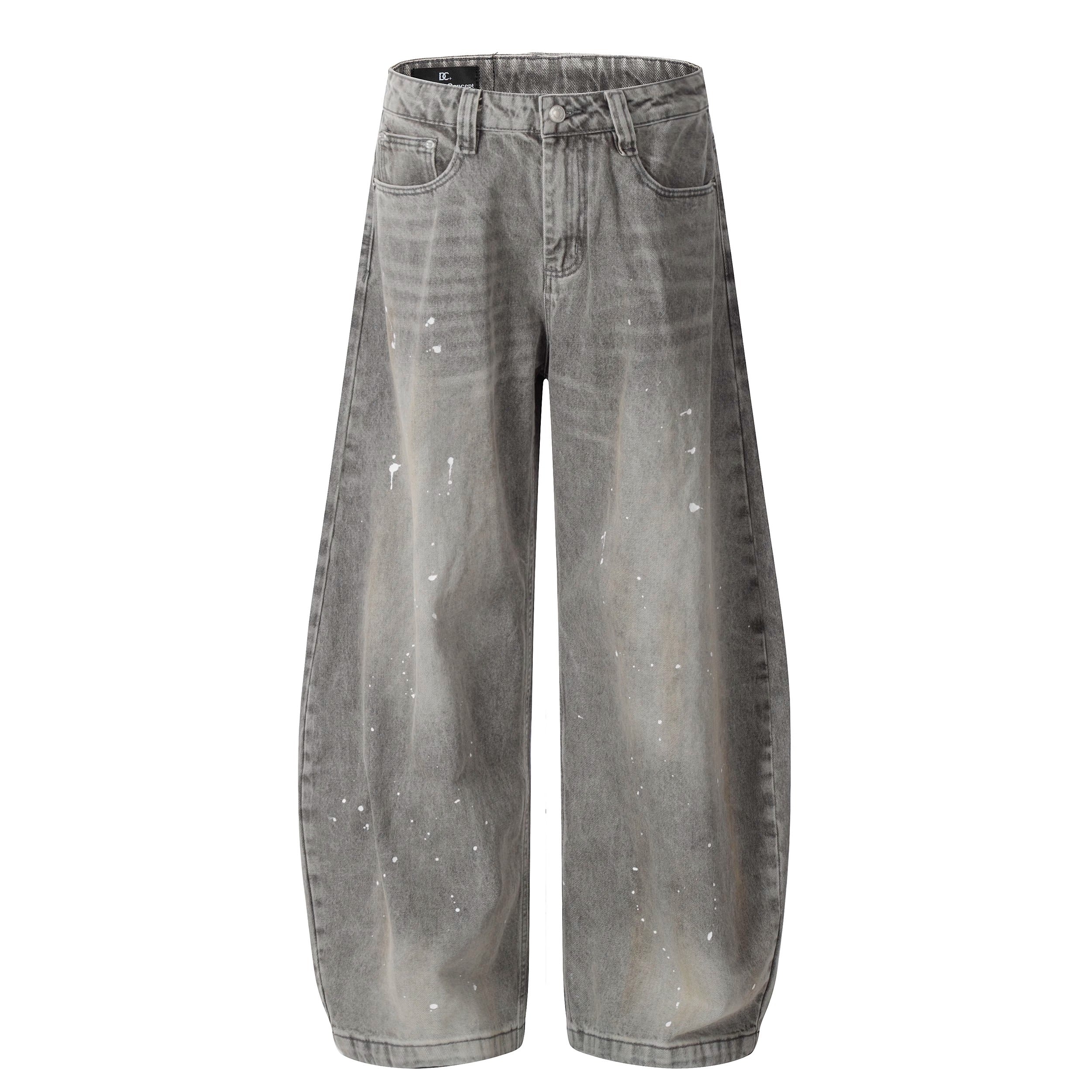 Splash Wash Vintage Wide-Leg Curve Jeans MB7370