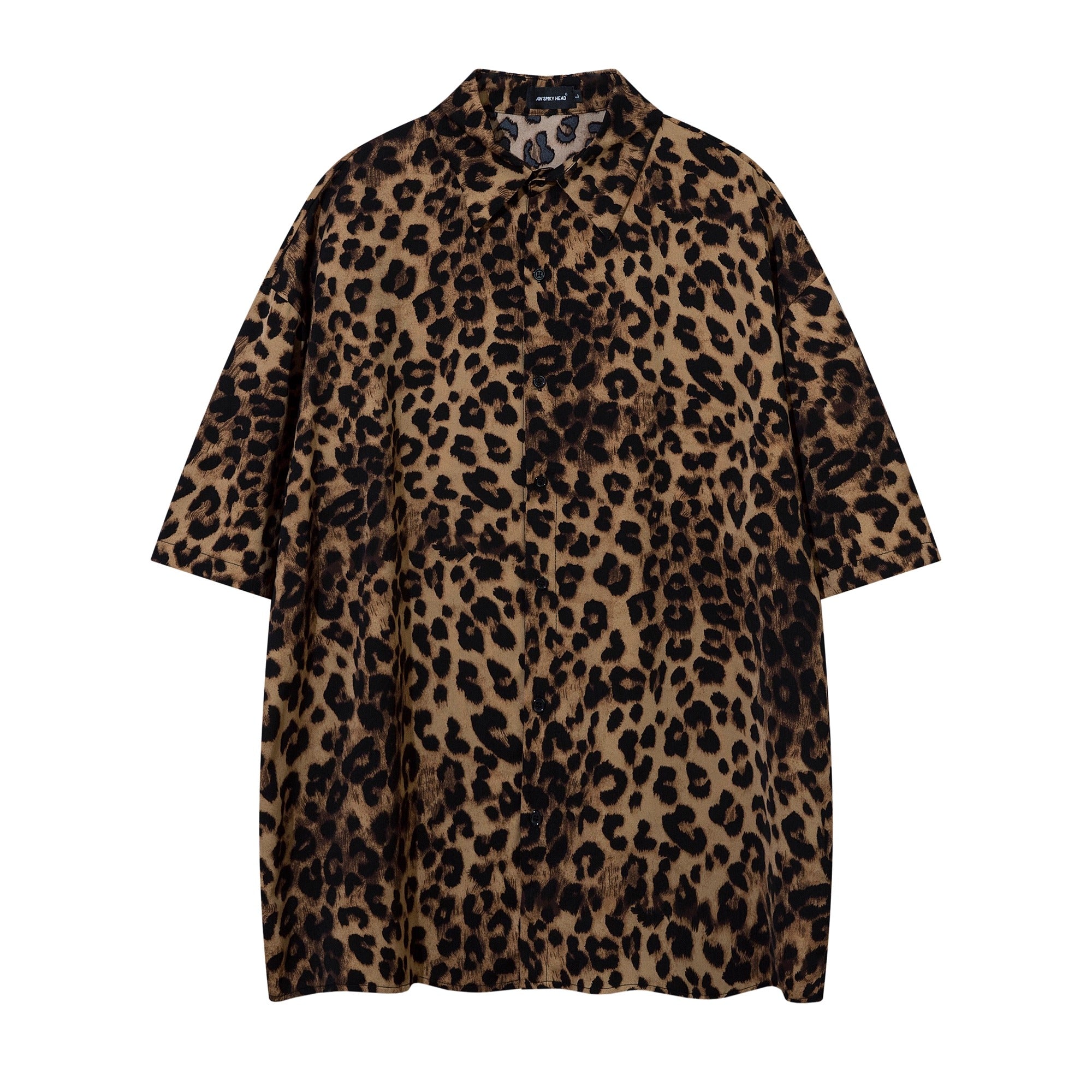 Vintage Leopard Print Shirt BS2003