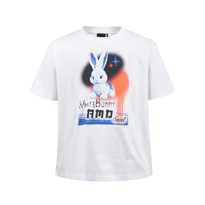 White Rabbit Print T-shirt MB7363