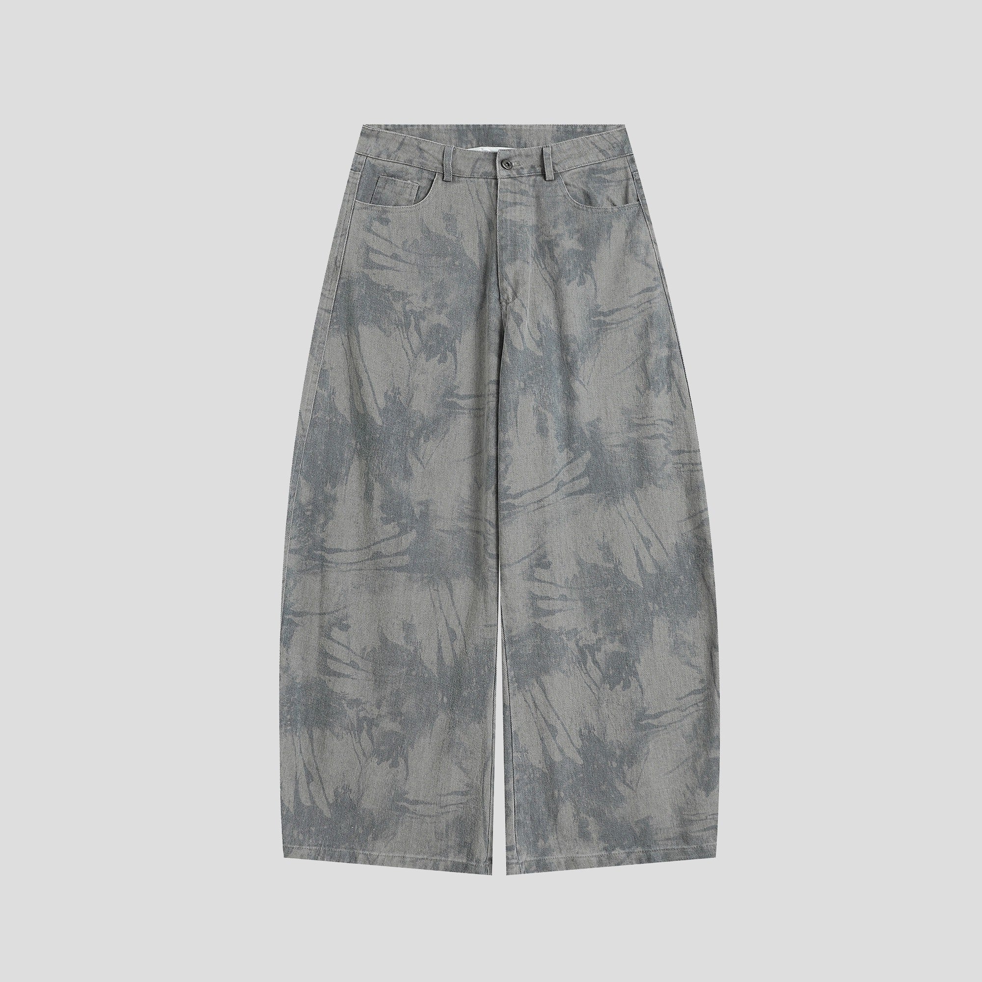Tie-dye Wide-Leg Jeans IN7062