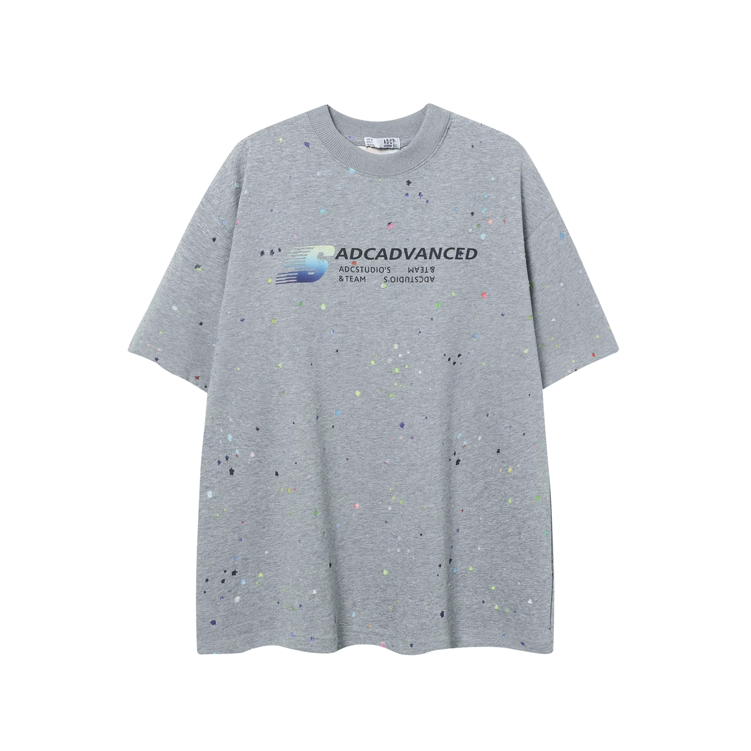 Colorful Paint Dot Print T-shirt EAT174
