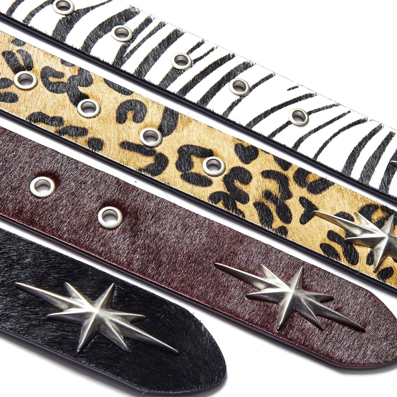 Metal Eight-pointed Star Belt MB7355