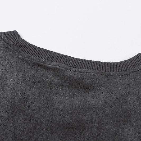 Neck Chain Loose Graphic Sleeveless T-shirt NH7003