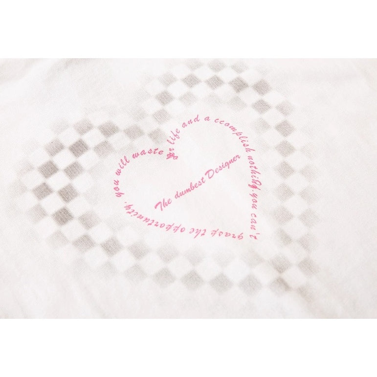 Retro Cartoon Love Print T-shirt NH7006