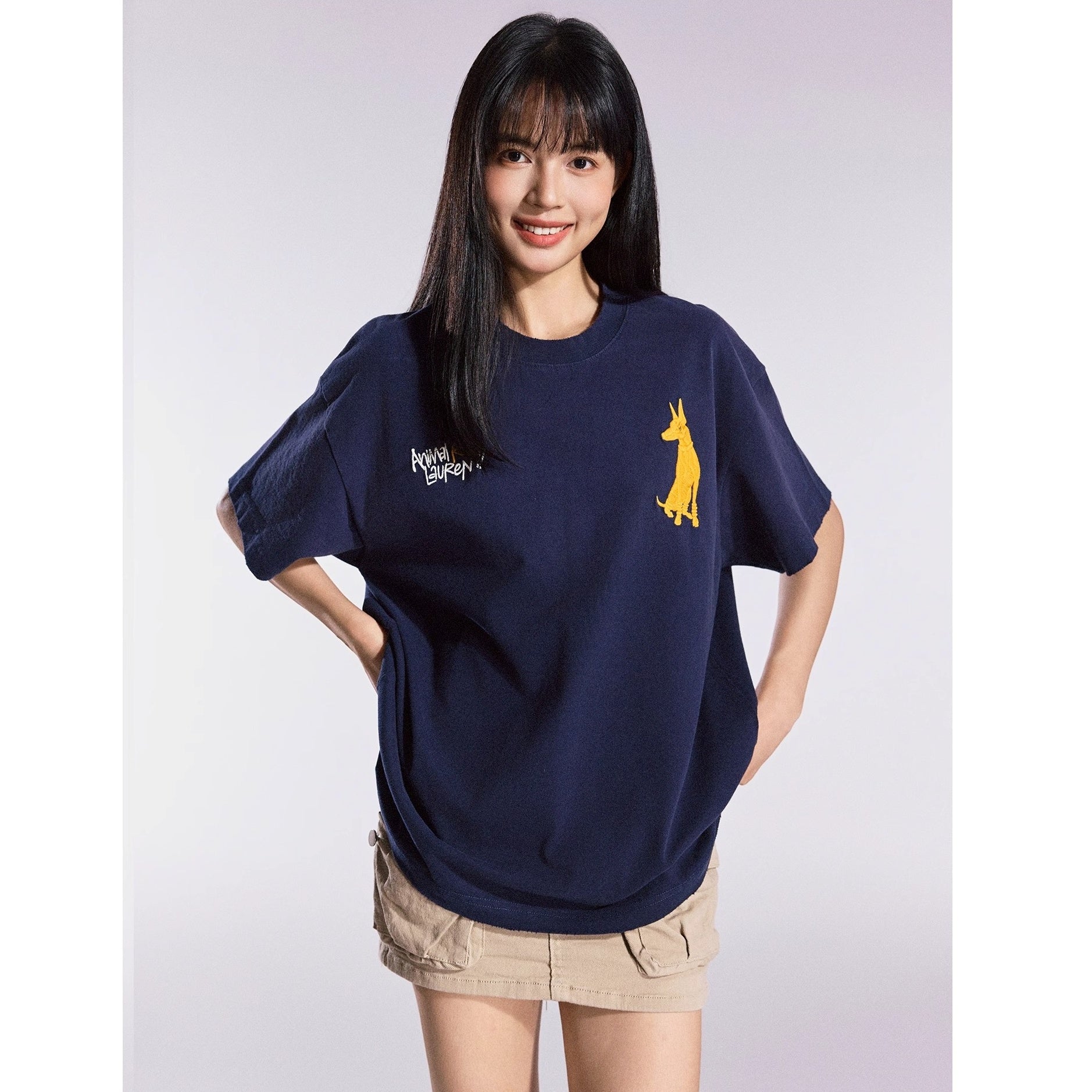 Doberman Embroidered T-shirt MB7362