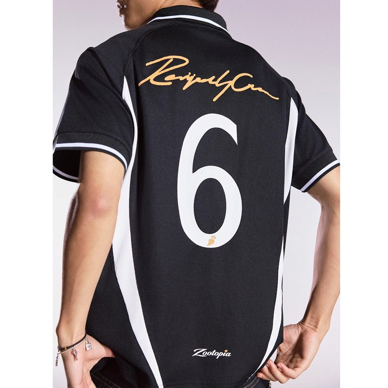 Honey Bunny Embroidery Polo Collar T-shirt MB7364