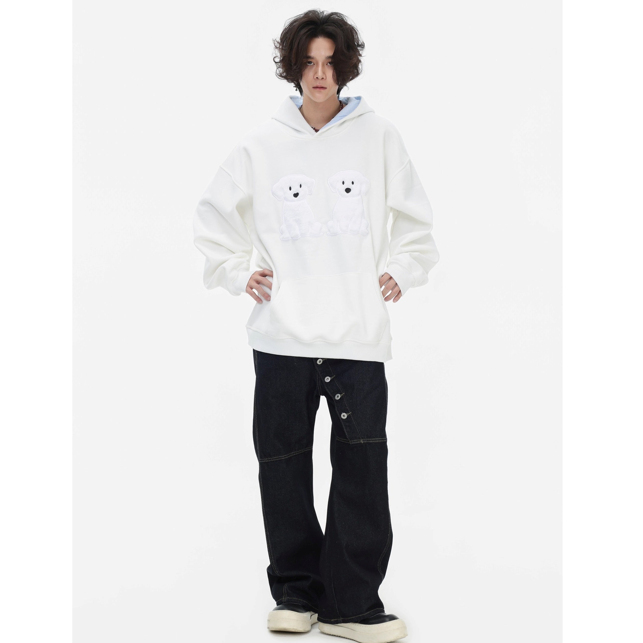 Curved Long Breasted Scimitar Jeans IN7066