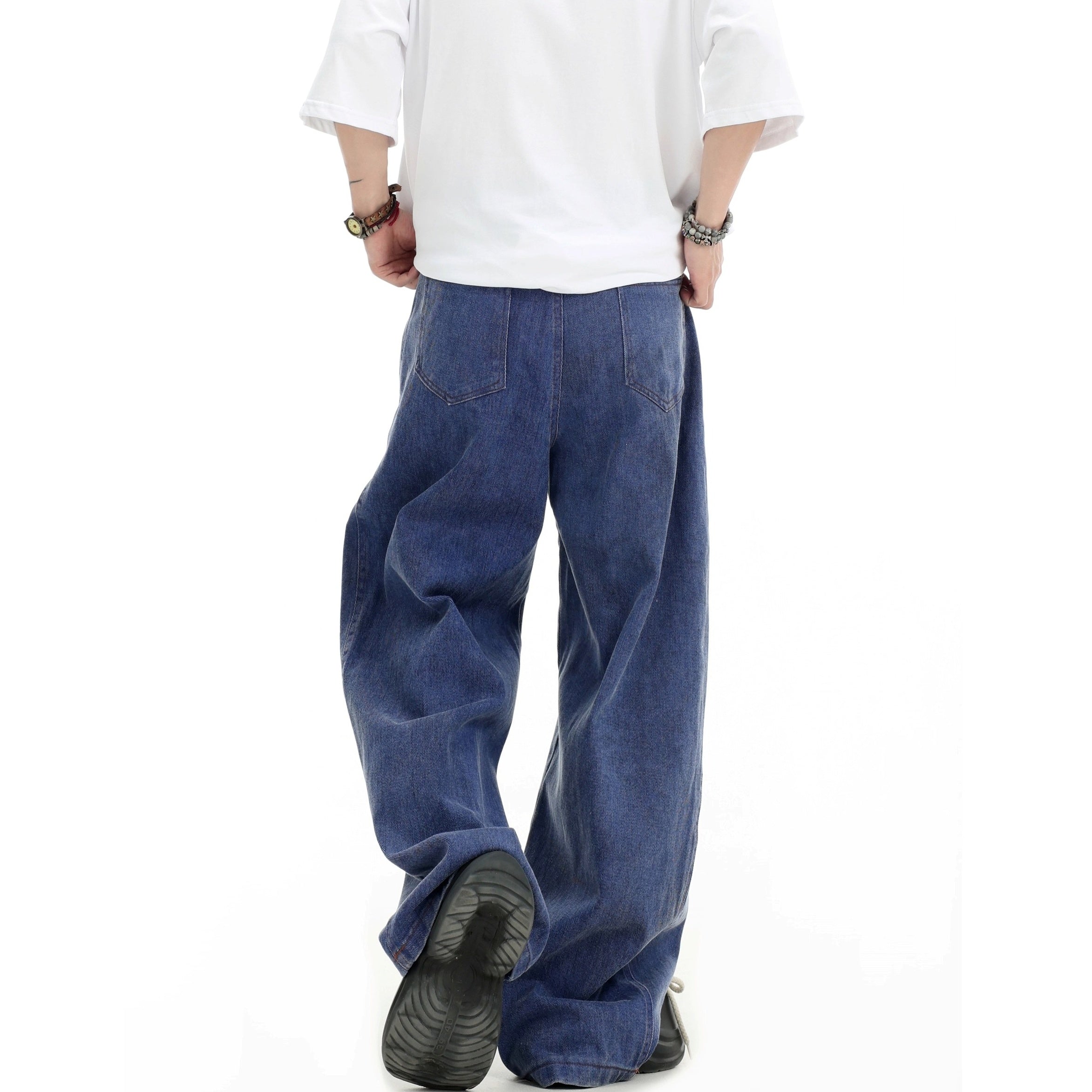 Tie-dye Wide-Leg Jeans IN7062