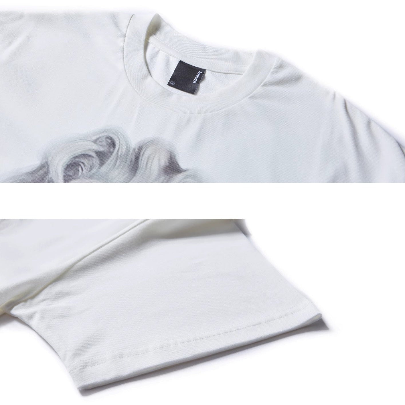 Monroe Retro Loose Crew Neck T-shirt MB7356