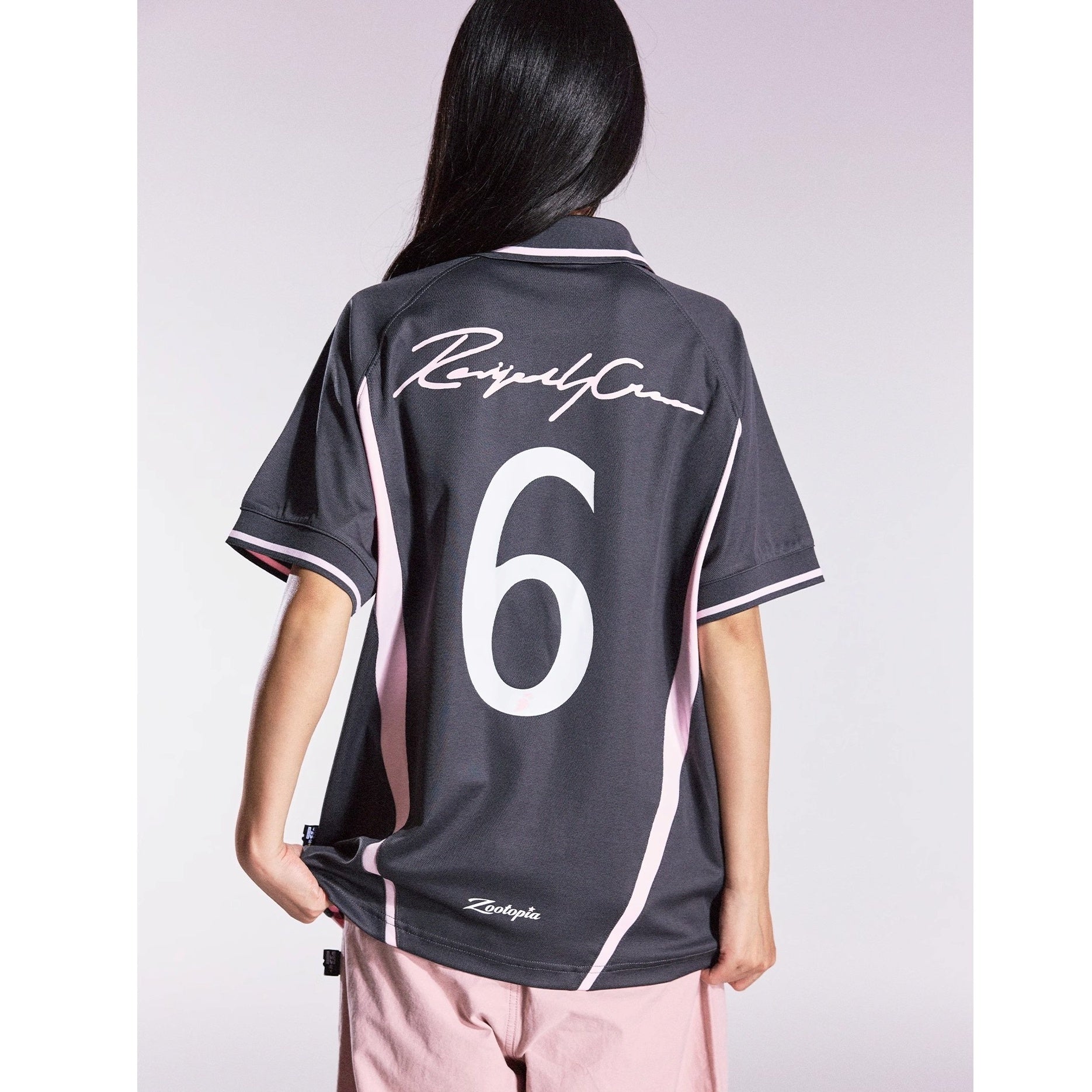 Honey Bunny Embroidery Polo Collar T-shirt MB7364