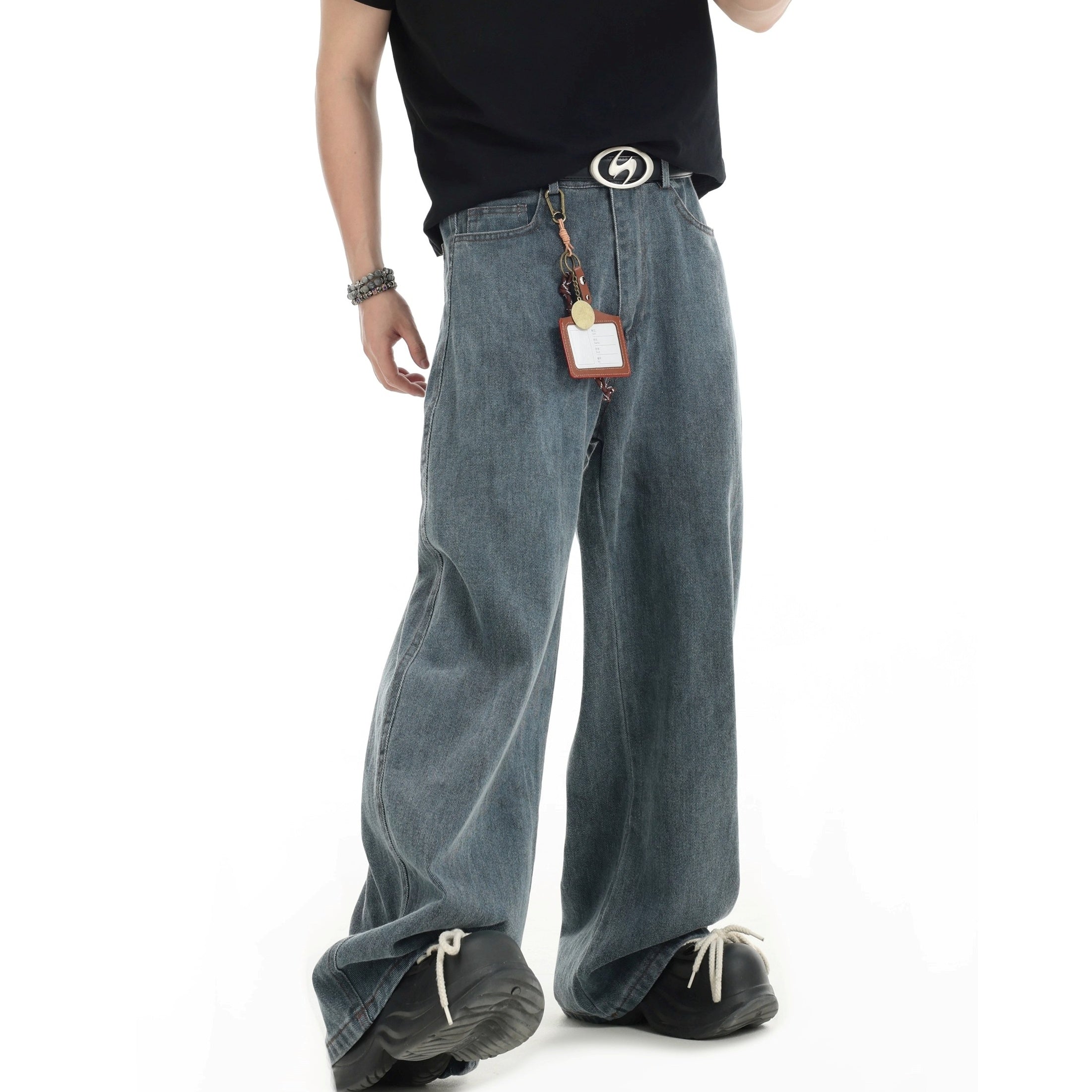 Tie-dye Wide-Leg Jeans IN7062