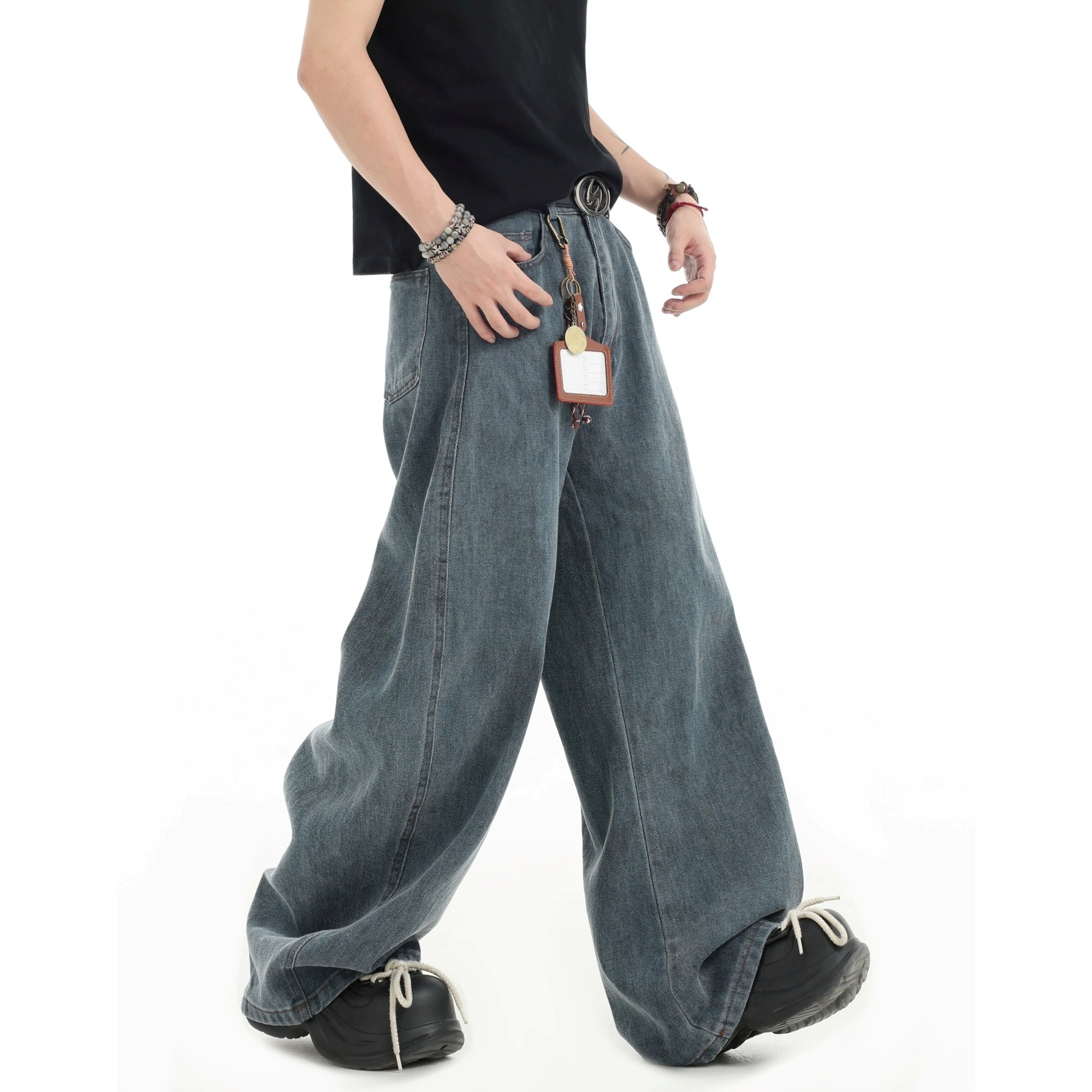 Tie-dye Wide-Leg Jeans IN7062