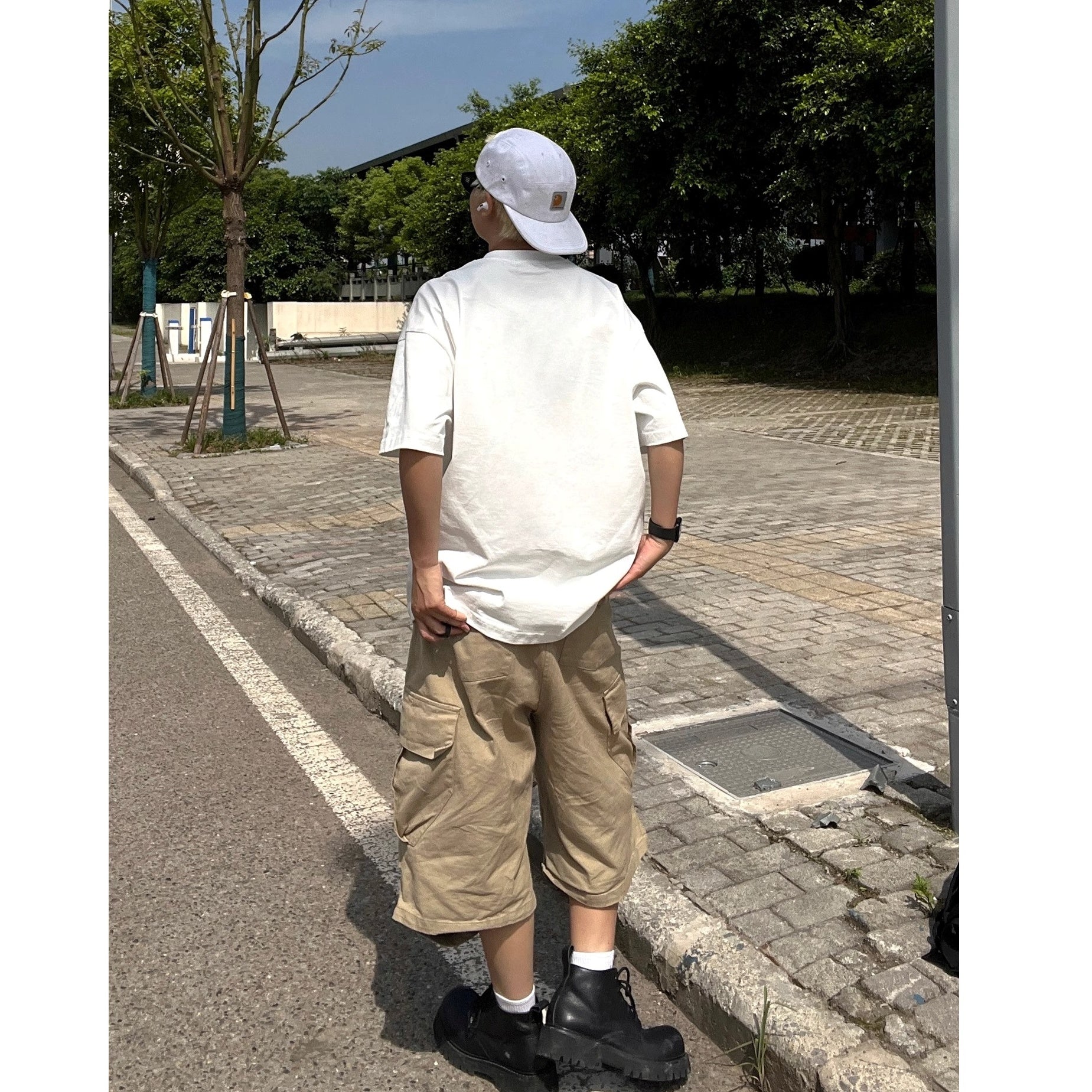 Letter Slogan Casual T-Shirt EAT176