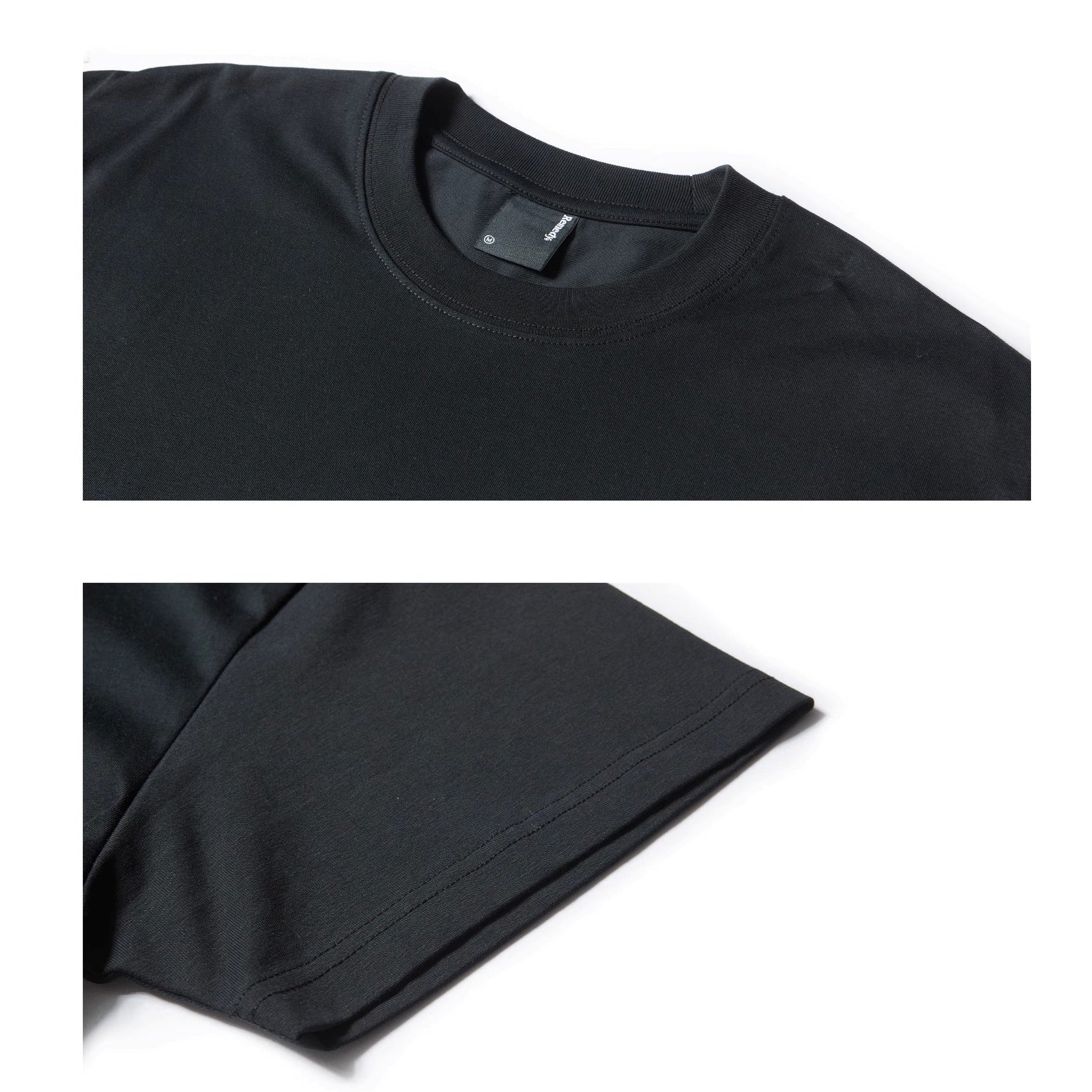 Funny Black Pig Print T-shirt MB7358