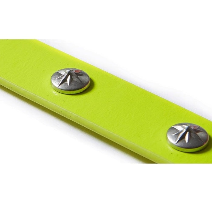 Highlighter Color Rivet Leather Belt MB7367