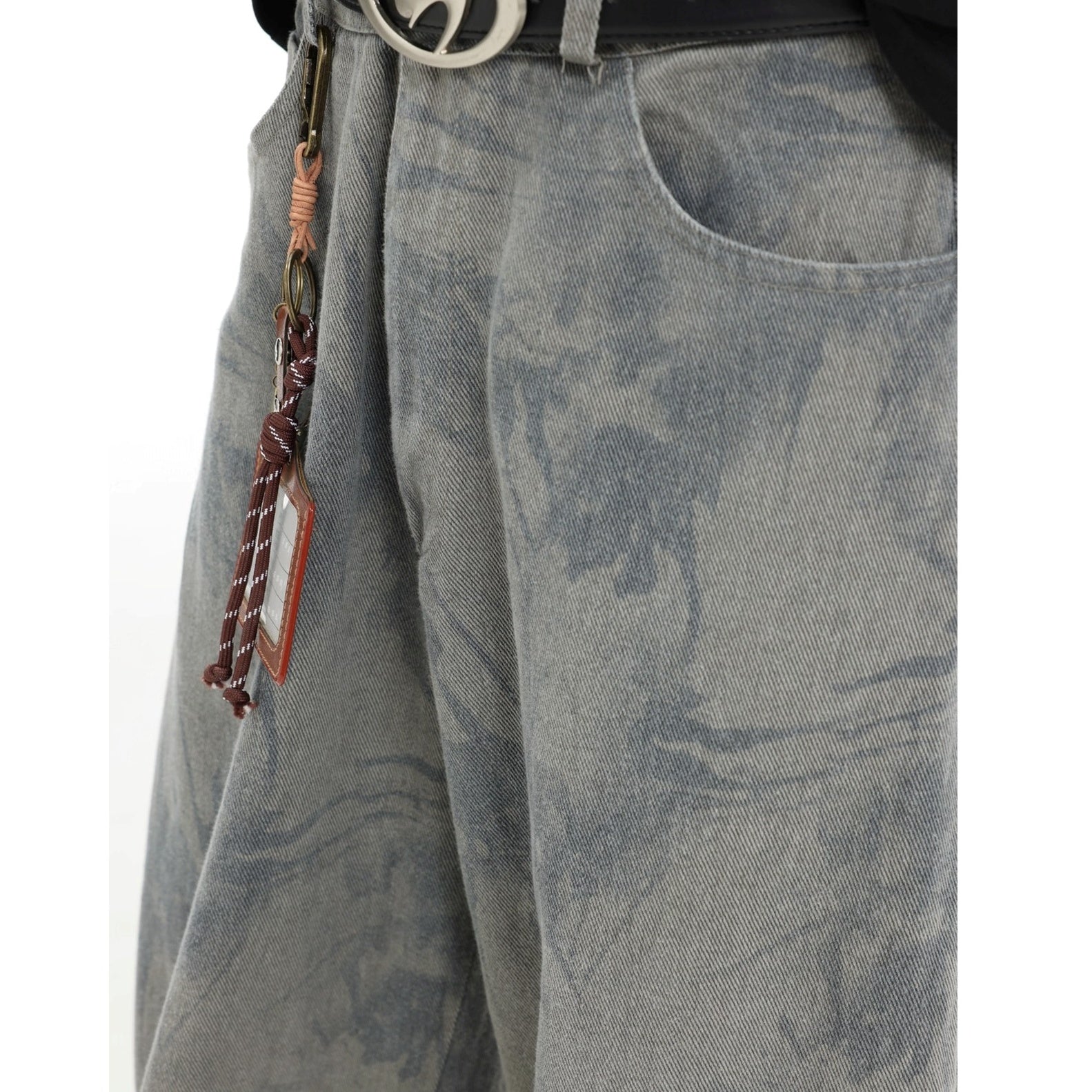 Tie-dye Wide-Leg Jeans IN7062