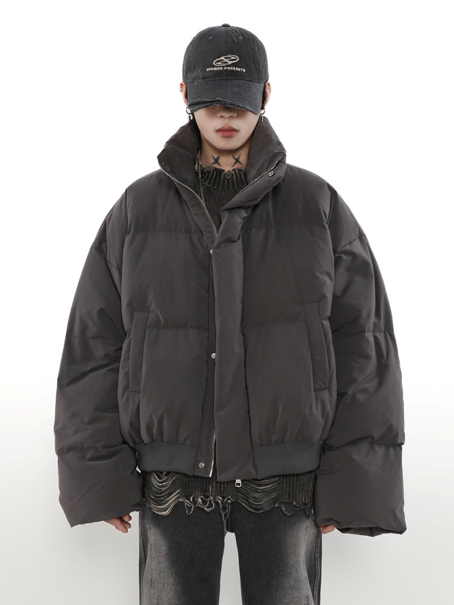 High Neck Short Down Jacket MB7265