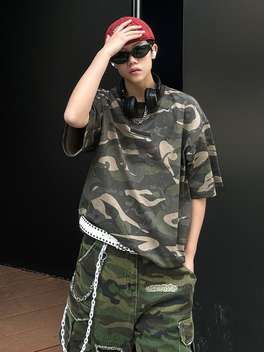 Camouflage Casual T-shirt EAT108