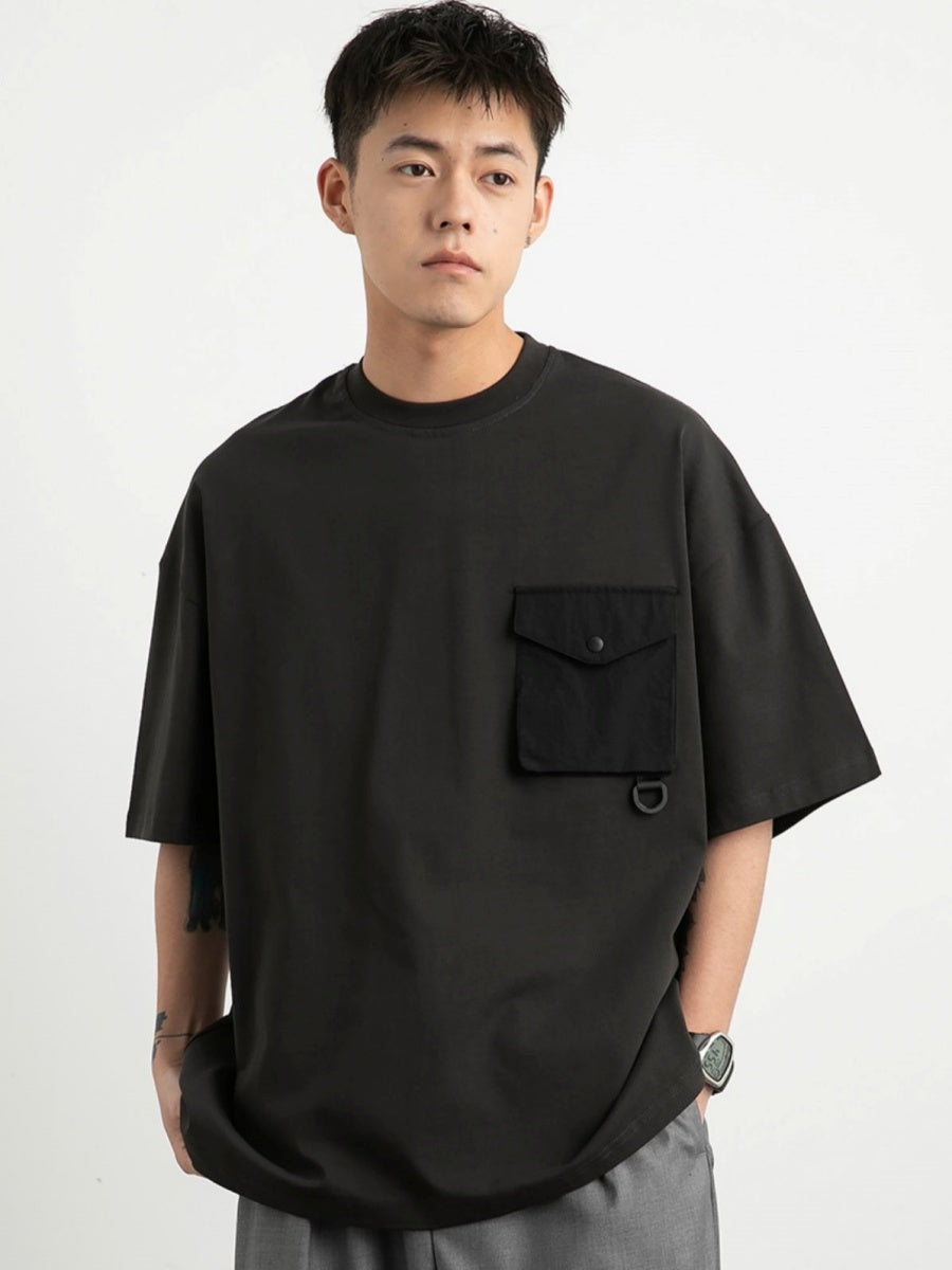 Flap Pocket Heavy Weight T-shirt NA002