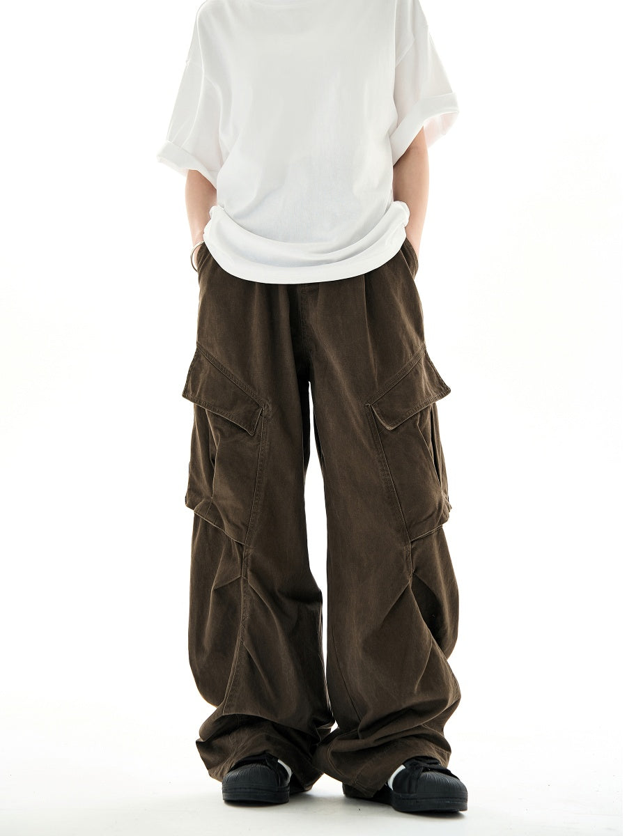 Pleats Deconstructed Design Cargo Pants MB7227