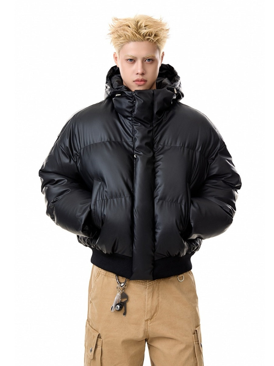 Short Hooded Padded Jacket MB7266