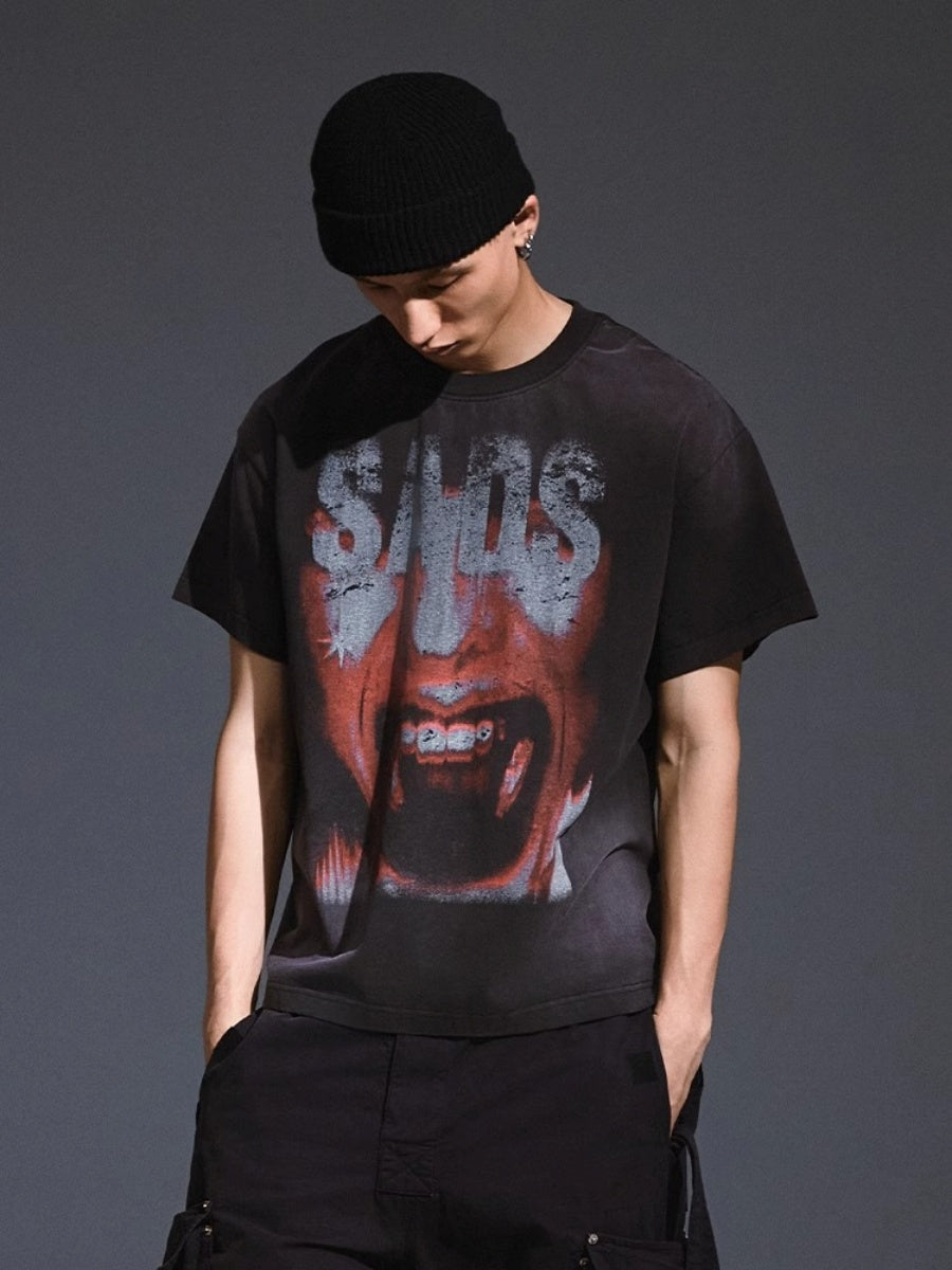 Street Print T-shirt MB7354